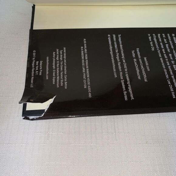 Lee Child Book Midnight Line Jack Reacher Novel Thriller Mystery Crime Detective - Picture 8 of 12